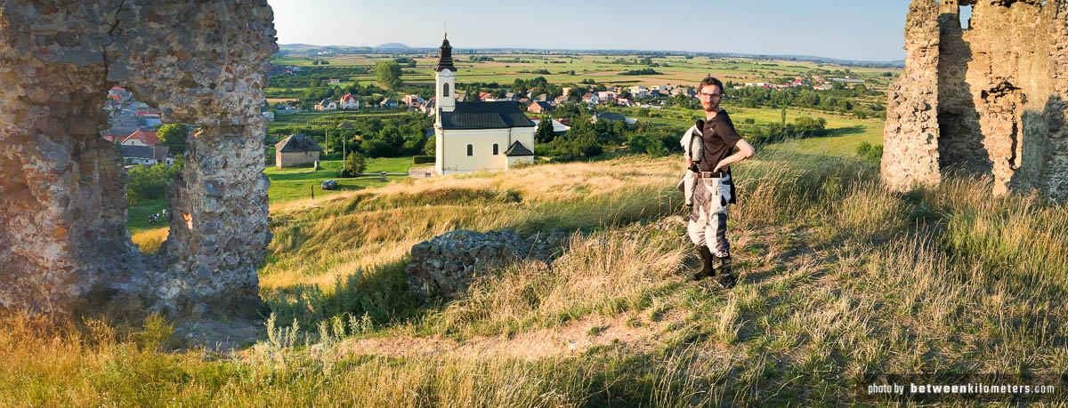 Ruiny zamku. Veľký Kamenec, Słowacja Ruiny zamku. Veľký Kamenec, Słowacja