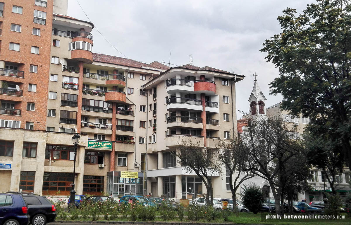Alba Iulia wyglądała mniej więcej tak. Bloki w Alba Iulia, Rumunia
